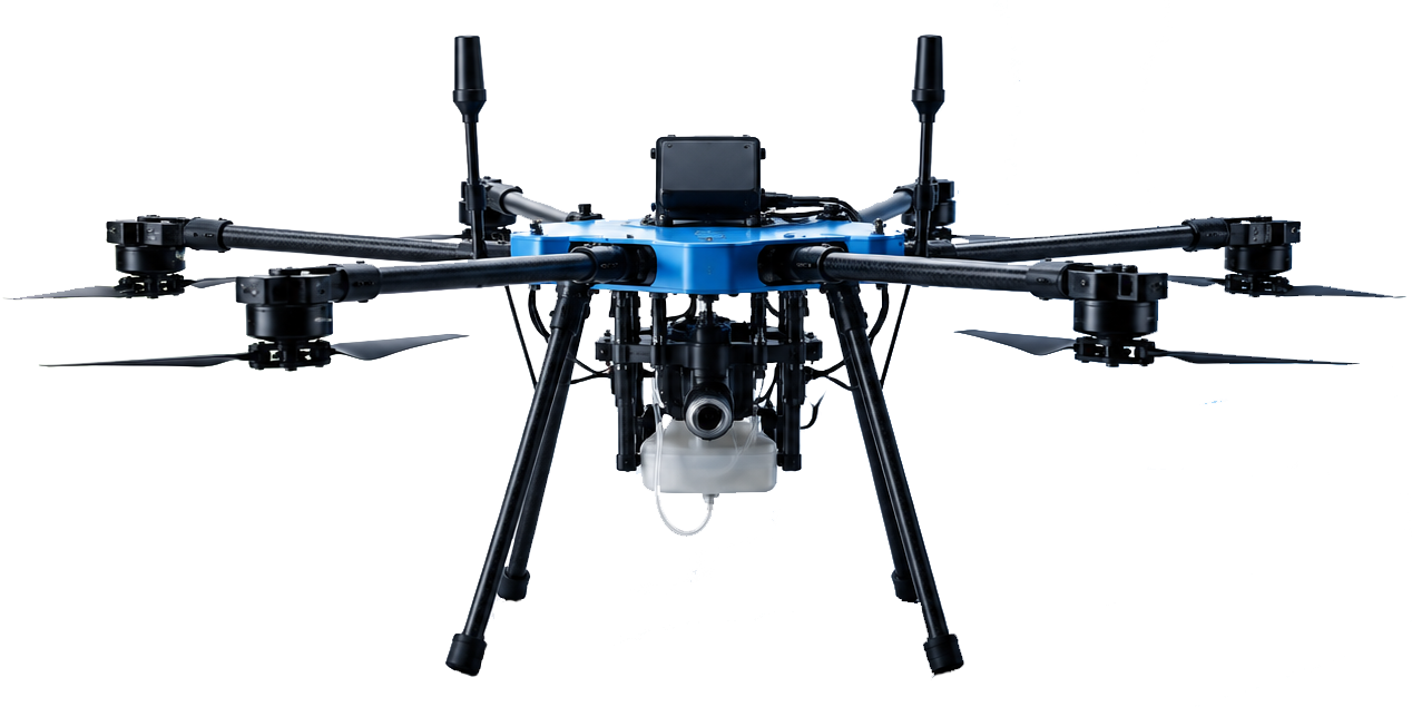 Drone power washer